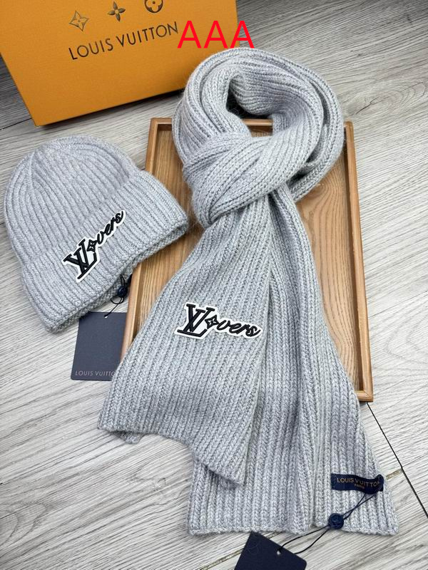 LV Hat and scarvf(AAA)-0094