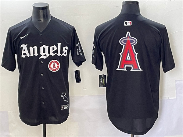 Los Angeles Angels Majestic Jerseys-0135