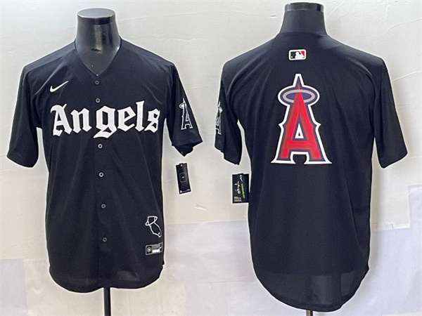 Los Angeles Angels Majestic Jerseys-0138
