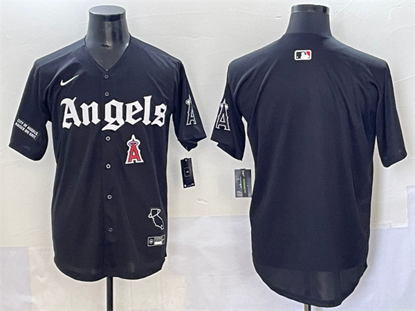 Los Angeles Angels Majestic Jerseys-0148