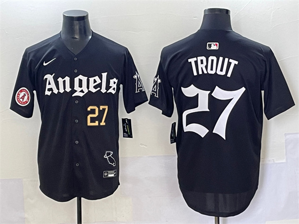Los Angeles Angels Majestic Jerseys-0170