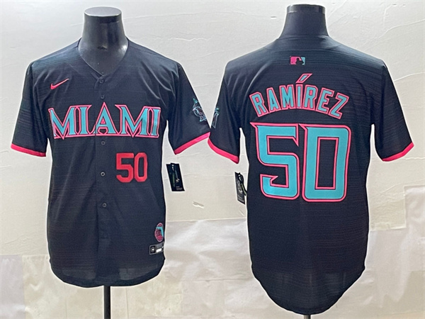 Miami Marlins Majestic Jerseys-0077