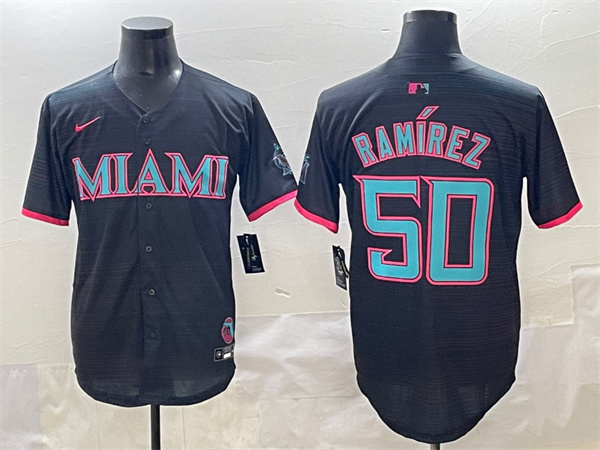 Miami Marlins Majestic Jerseys-0079