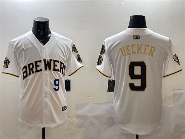 Milwaukee Brewers Majestic Jersey-0055