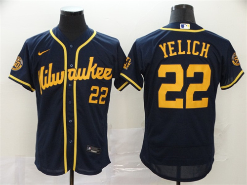Milwaukee Brewers Flexbase jerseys-0006