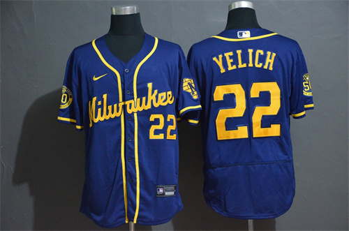 Milwaukee Brewers Flexbase jerseys-0009