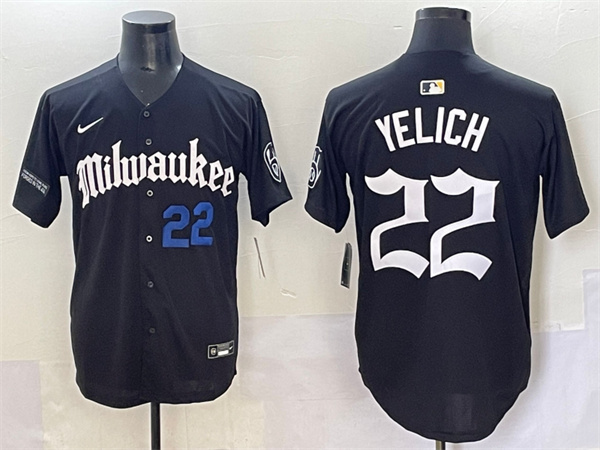 Milwaukee Brewers Majestic Jersey-0099