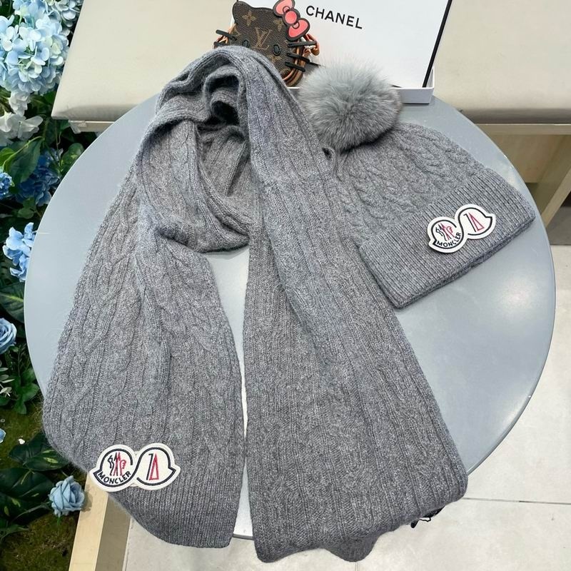 Moncler Hat and scarvf(AAA)-0018