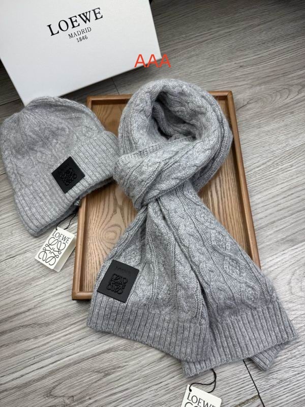 Loewe Hat and scarvf(AAA)-0034