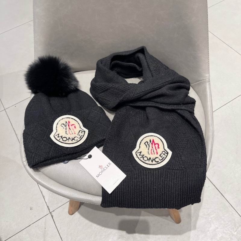 Moncler Hat and scarvf(AAA)-0035