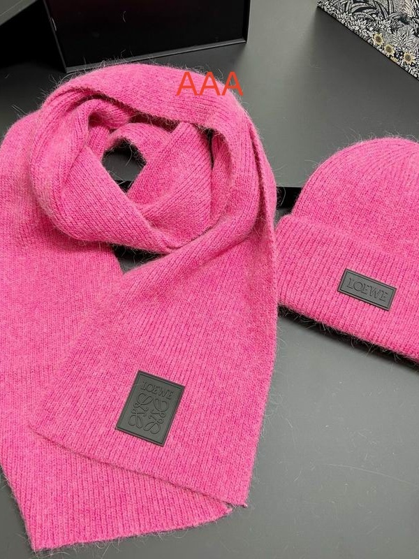 Loewe Hat and scarvf(AAA)-0042