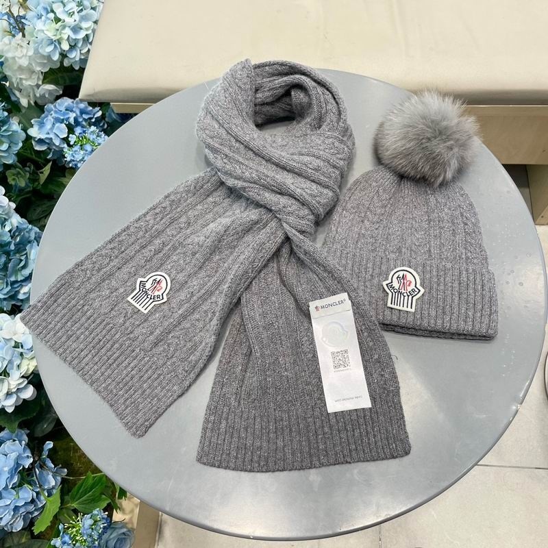 Moncler Hat and scarvf(AAA)-0047