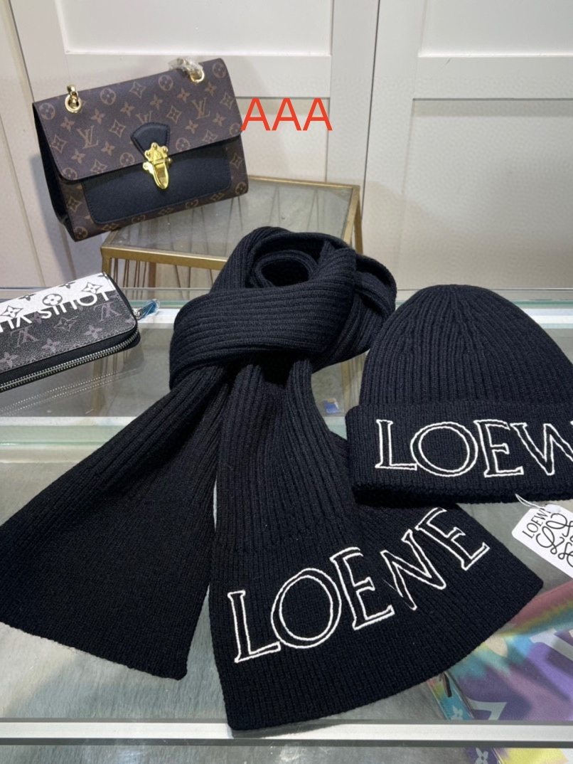 Loewe Hat and scarvf(AAA)-0050