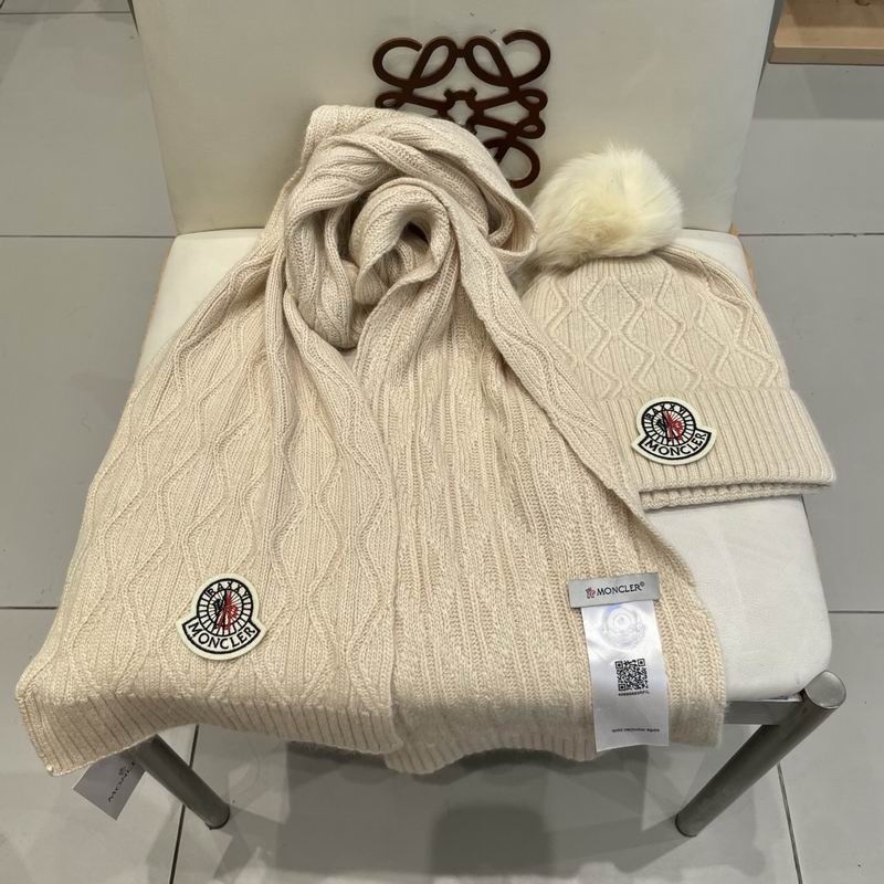 Moncler Hat and scarvf(AAA)-0055