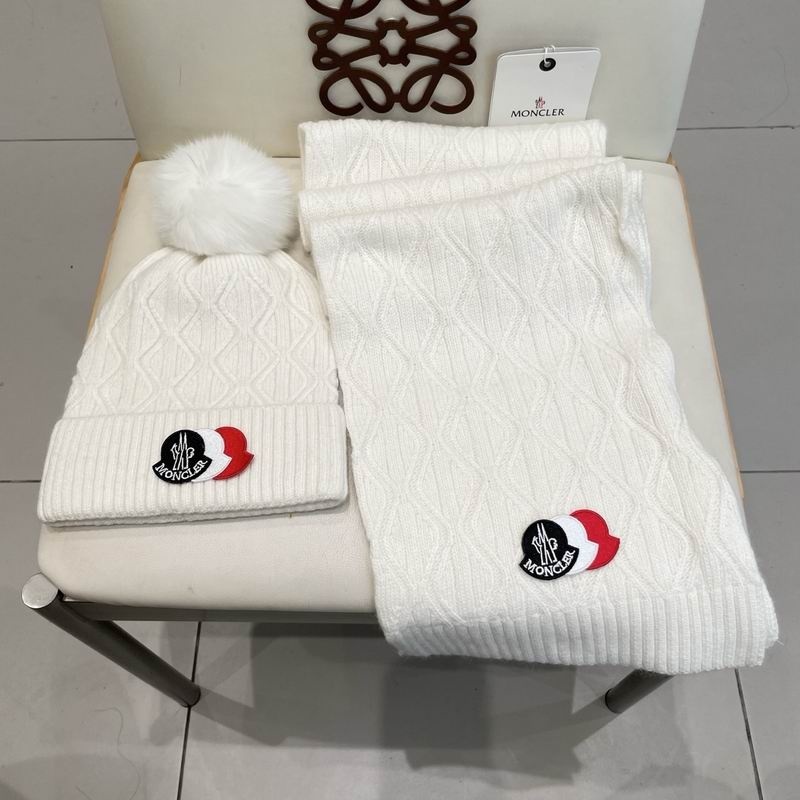 Moncler Hat and scarvf(AAA)-0060