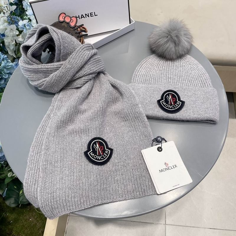 Moncler Hat and scarvf(AAA)-0066
