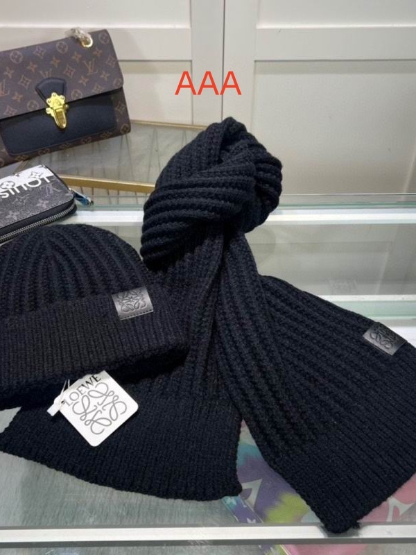 Loewe Hat and scarvf(AAA)-0009