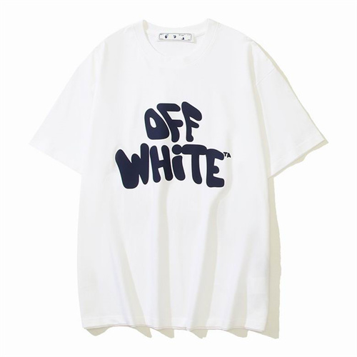 Off White Round neck T-shirt-M-0001