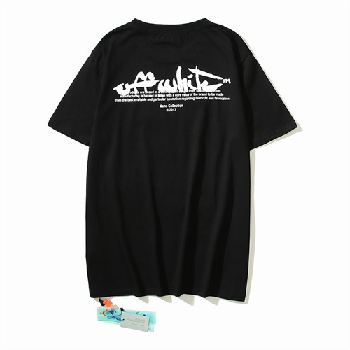 Off White Round neck T-shirt-M-0108