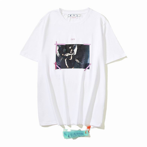 Off White Round neck T-shirt-M-0113