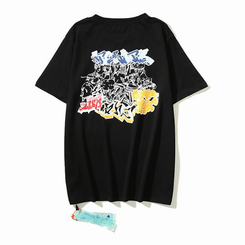 Off White Round neck T-shirt-M-0120