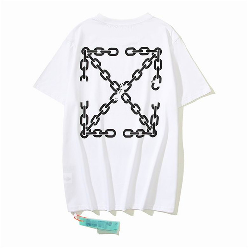 Off White Round neck T-shirt-M-0122
