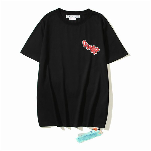 Off White Round neck T-shirt-M-0139