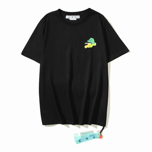 Off White Round neck T-shirt-M-0143