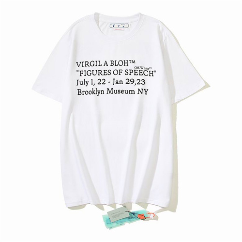 Off White Round neck T-shirt-M-0145