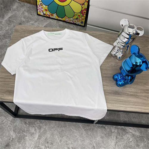 Off White Round neck T-shirt-M-0173