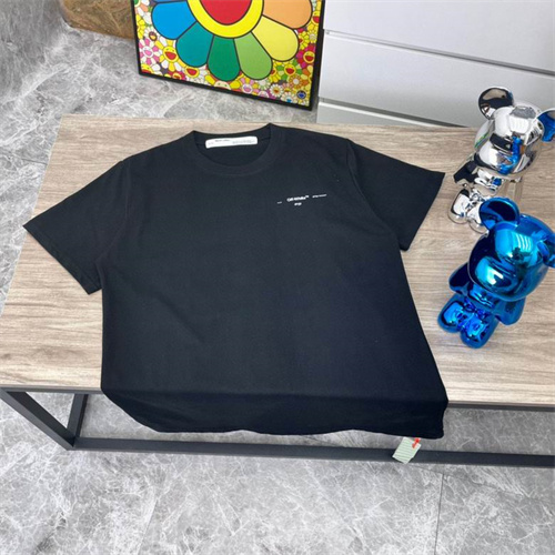 Off White Round neck T-shirt-M-0175