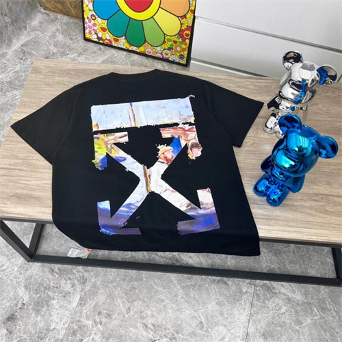 Off White Round neck T-shirt-M-0176