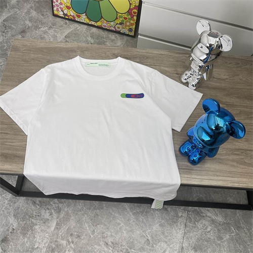 Off White Round neck T-shirt-M-0199
