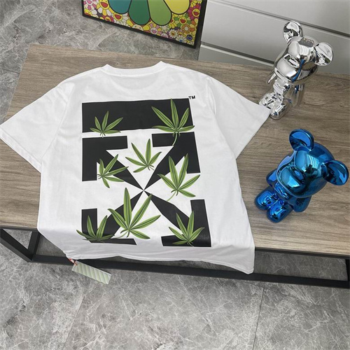 Off White Round neck T-shirt-M-0200