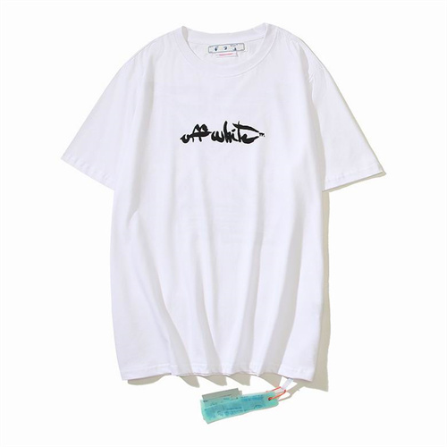 Off White Round neck T-shirt-M-0026