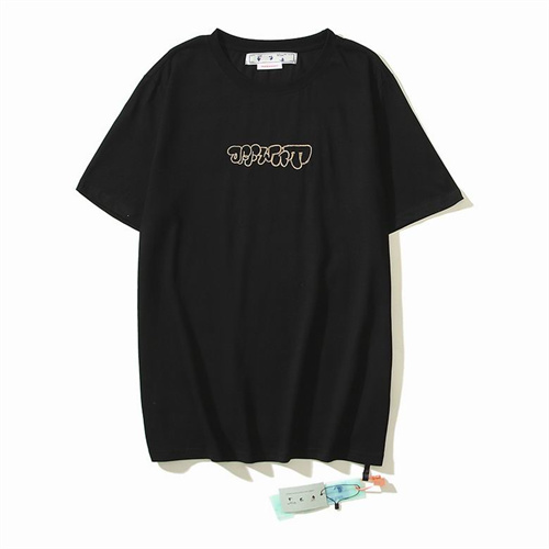 Off White Round neck T-shirt-M-0083