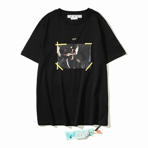 Off White Round neck T-shirt-M-0089