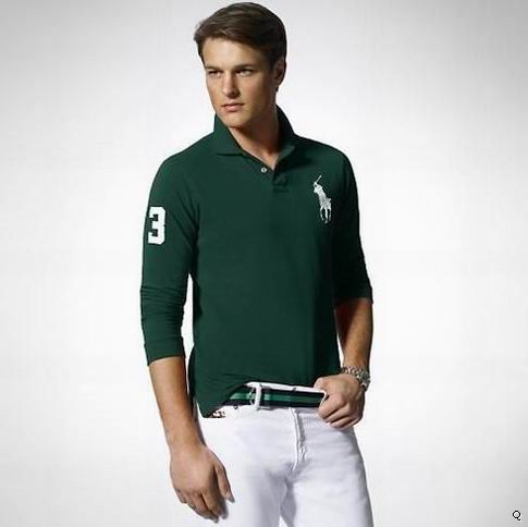 Polo t-shirt(Long)-M-31