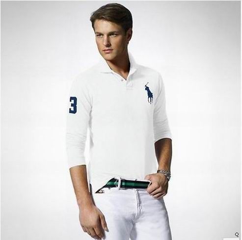Polo t-shirt(Long)-M-37