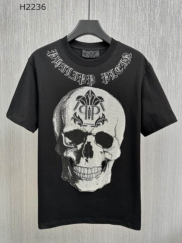 PhilippPlein Round neck T-shirt-M-308
