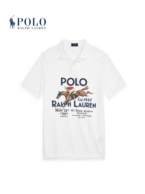 Ralph Lauren Lapel T-shirts-M-0008