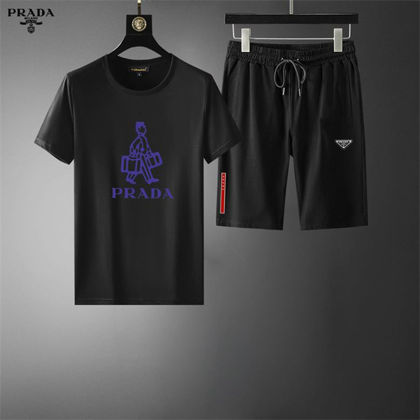Prada T-shirt(Suits)-001