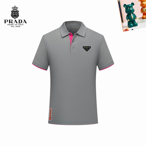 Prada Lapel T-shirts-M-023