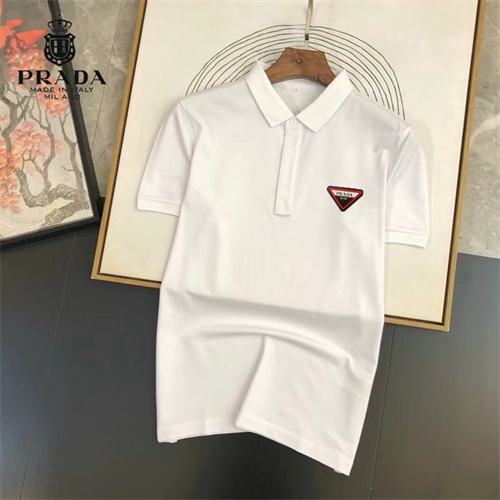 Prada Lapel T-shirts-M-058