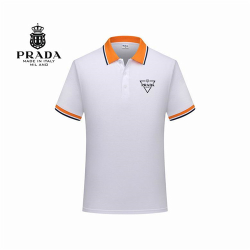 Prada Lapel T-shirts-M-069