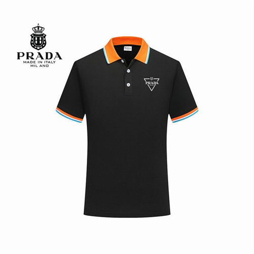 Prada Lapel T-shirts-M-072