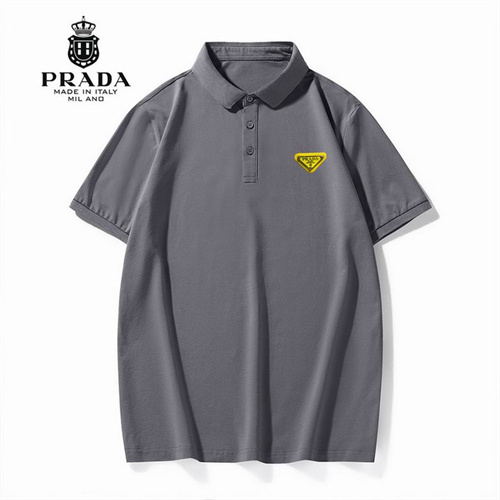 Prada Lapel T-shirts-M-078