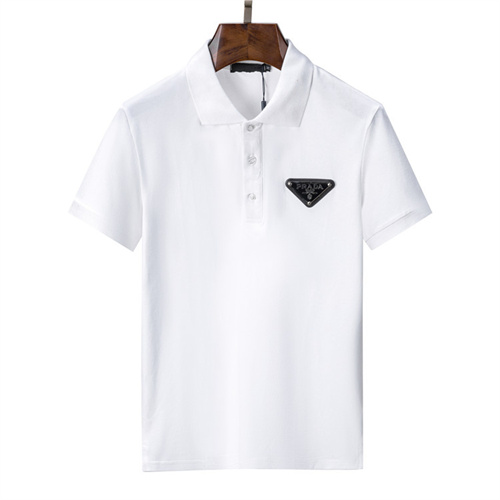 Prada Lapel T-shirts-M-095