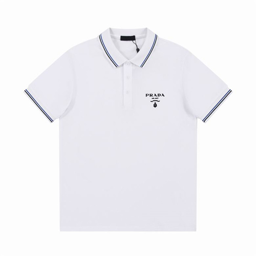 Prada Lapel T-shirts-M-098