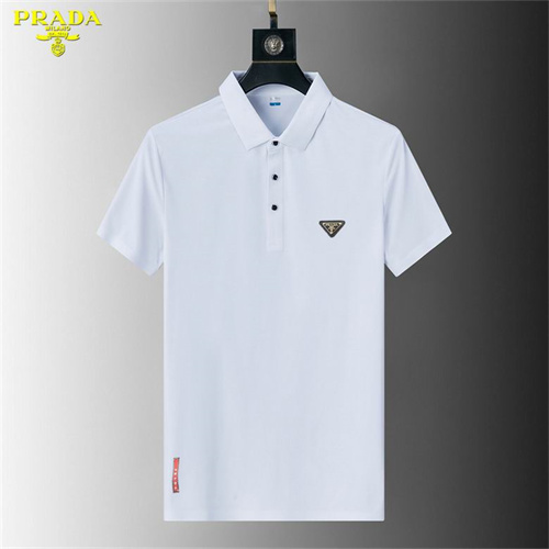Prada Lapel T-shirts-M-127